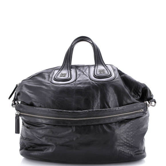 Givenchy Large Nightingale Satchel Embossed Leather - Picture 1 of 6